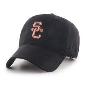 USC Trojans Women's 47 Brand Black SC Interlock Uptown Suede Hat